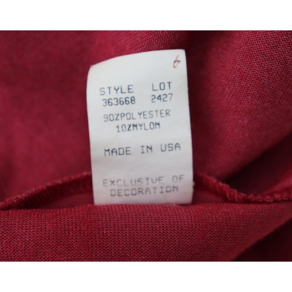 Dior Red Velvet Robe - Picture 10 of 10